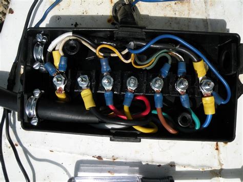 boat trailer junction box|trailer junction box wiring diagram.